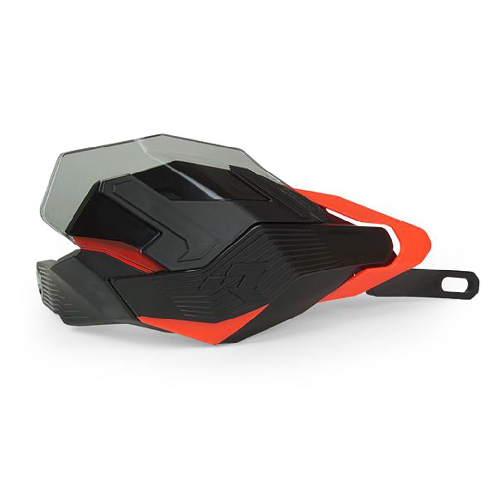 Hp3 Adventure Handguards No Mounting Kit Included Black Neon Orage - Grafite Offroad