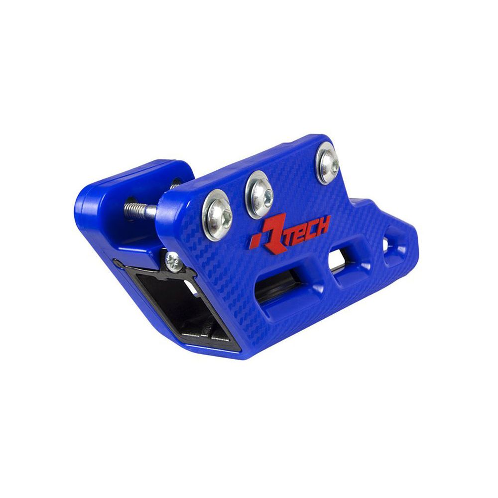 Monoblock R2.0 Worx Chain Guide Yamaha Blue Black - Grafite Offroad