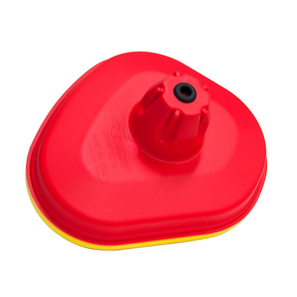 Air Box Cover Red-yellow Replica Kawasaki - Grafite Offroad