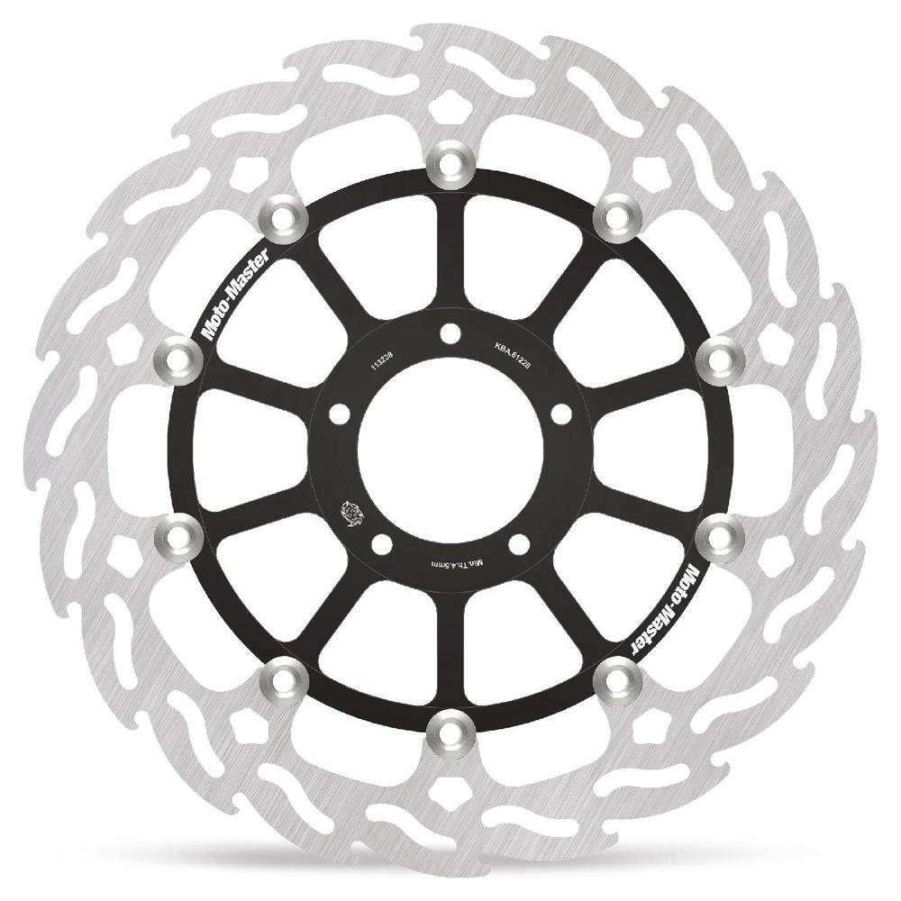 Brake Disc Road Flame - Floating - Front Right - Ducati: Superbike 5mm - Grafite Offroad