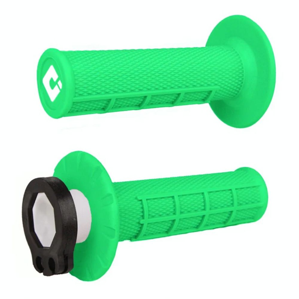 Manopole A Bloccaggio Rapido Half-Waffle Mx Fluo Verde