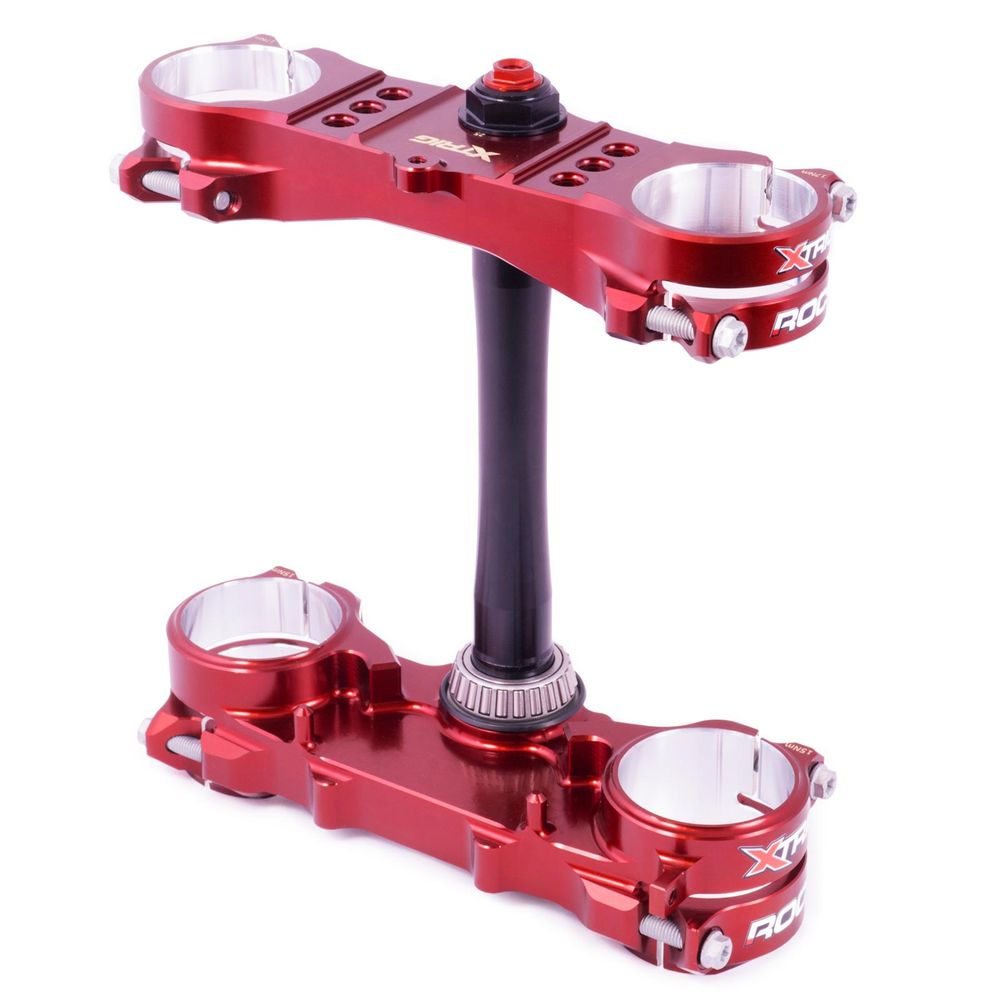 Triple Clamp Xtrig Rocs M12 Upper-lower Axle Bushing Yamaha Yz250f Yz450f Offset 20-23 - Grafite Offroad