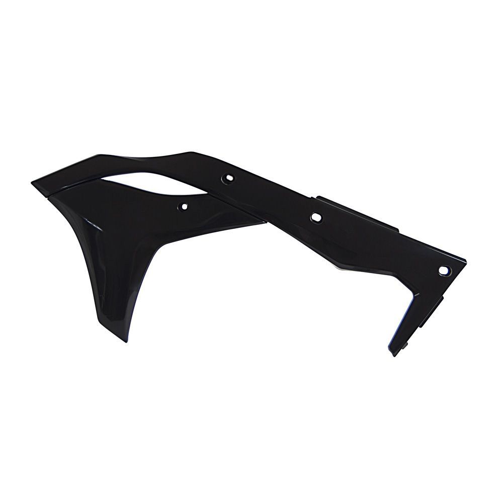 Radiator Scoops Black Replica Kawasaki - Grafite Offroad