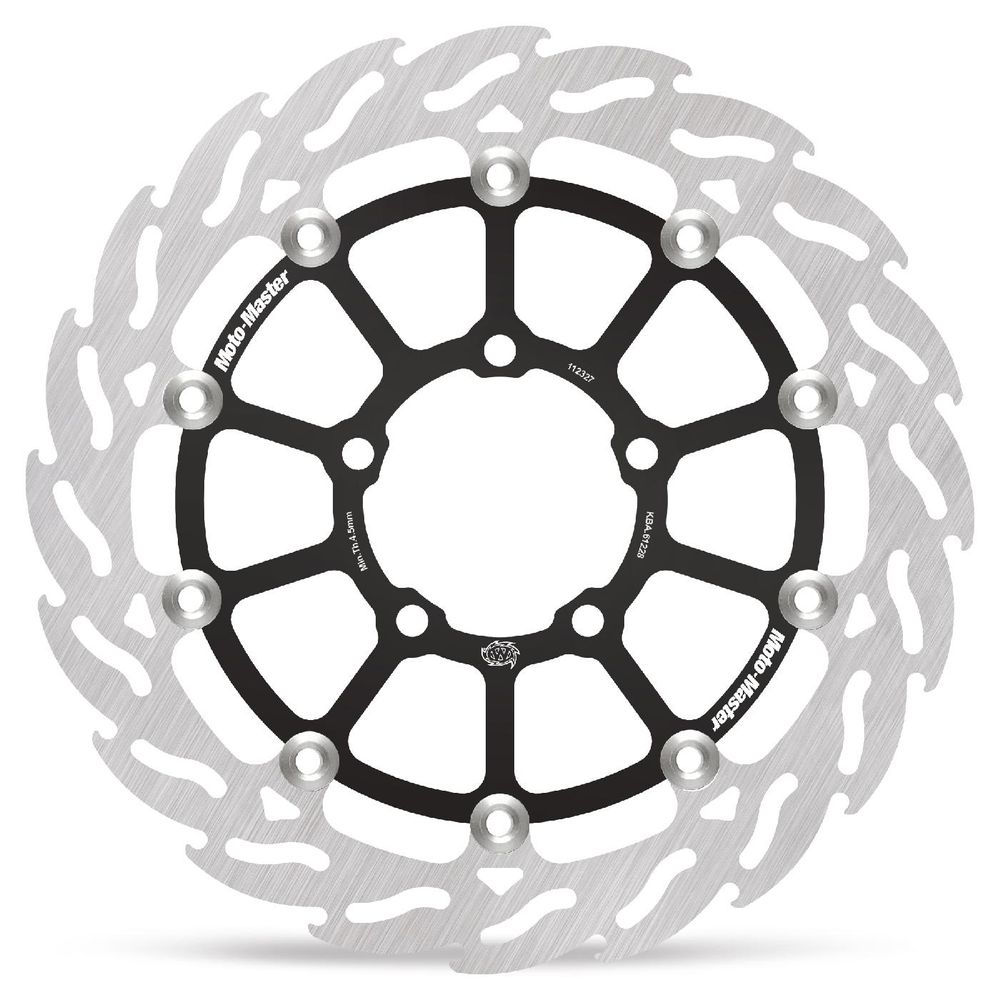 Brake Disc Road Flame - Floating - Front Left - Triumph: Scrambler 1200 Xc/xe, Speed Triple 1050 S/rs - Grafite Offroad