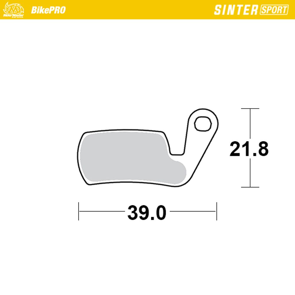 Brake Pads Bicycle Sinter Sport: Magura Marta - Grafite Offroad
