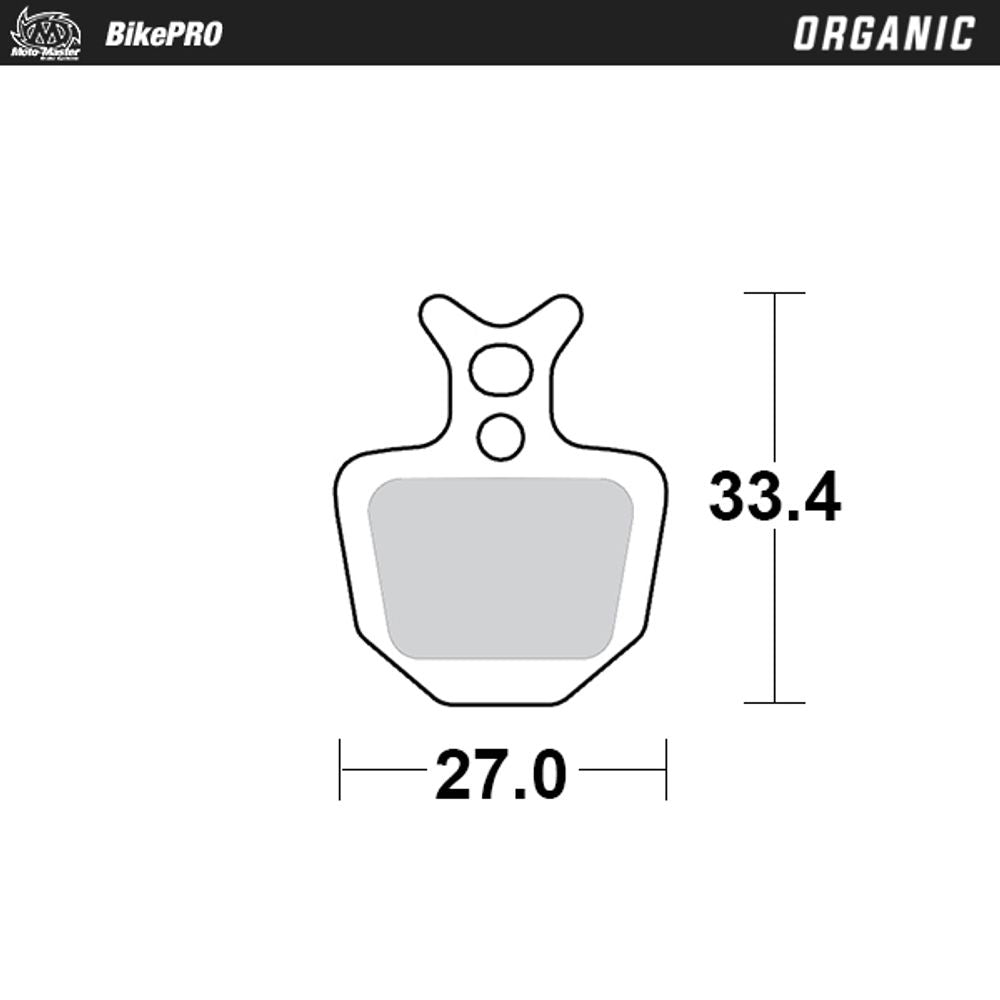 Brake Pad Bicycle Organic - Formula Oro - Grafite Offroad