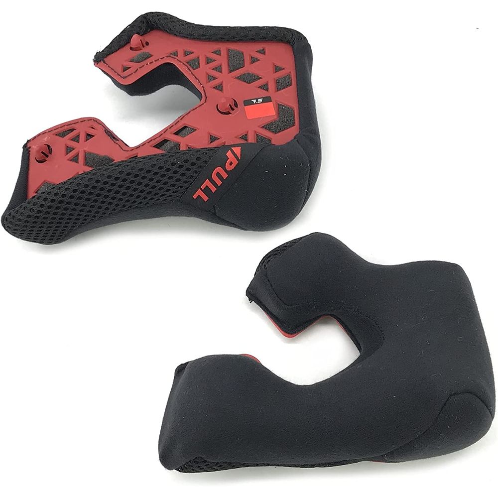 Cheek Pads Moto 7.5 - Grafite Offroad