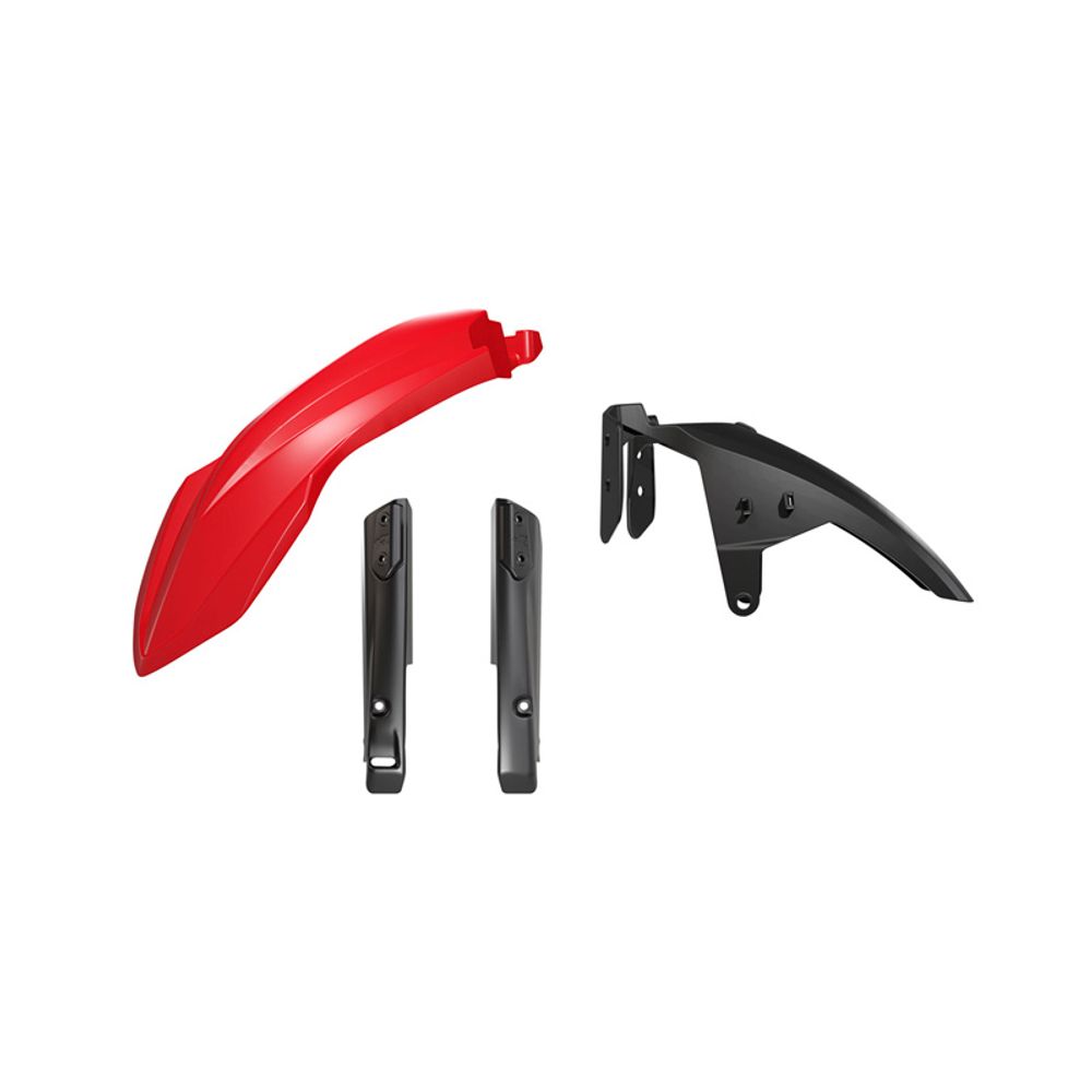 Kit Parafanghi (Alto E Basso) + Parasteli Yamaha T7 Rosso