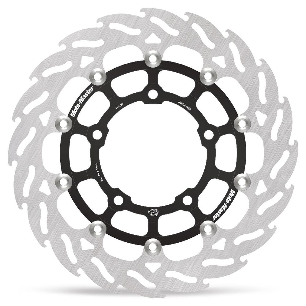 Brake Disc Road Flame - Floating - Front Right - Honda: Cb650r/cbr650r 2019--> - Grafite Offroad