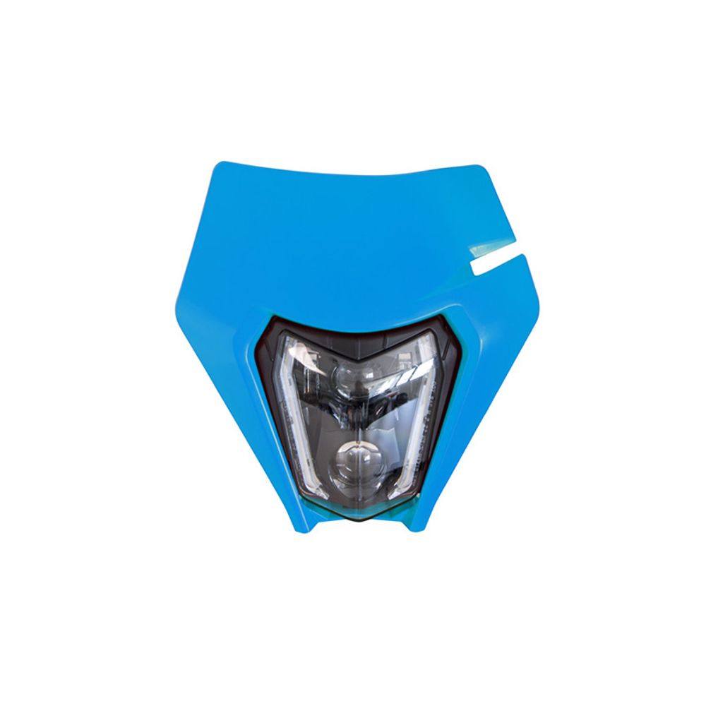 Mascherina Portafaro (Con Faro Led) Ktm Replica Grigio