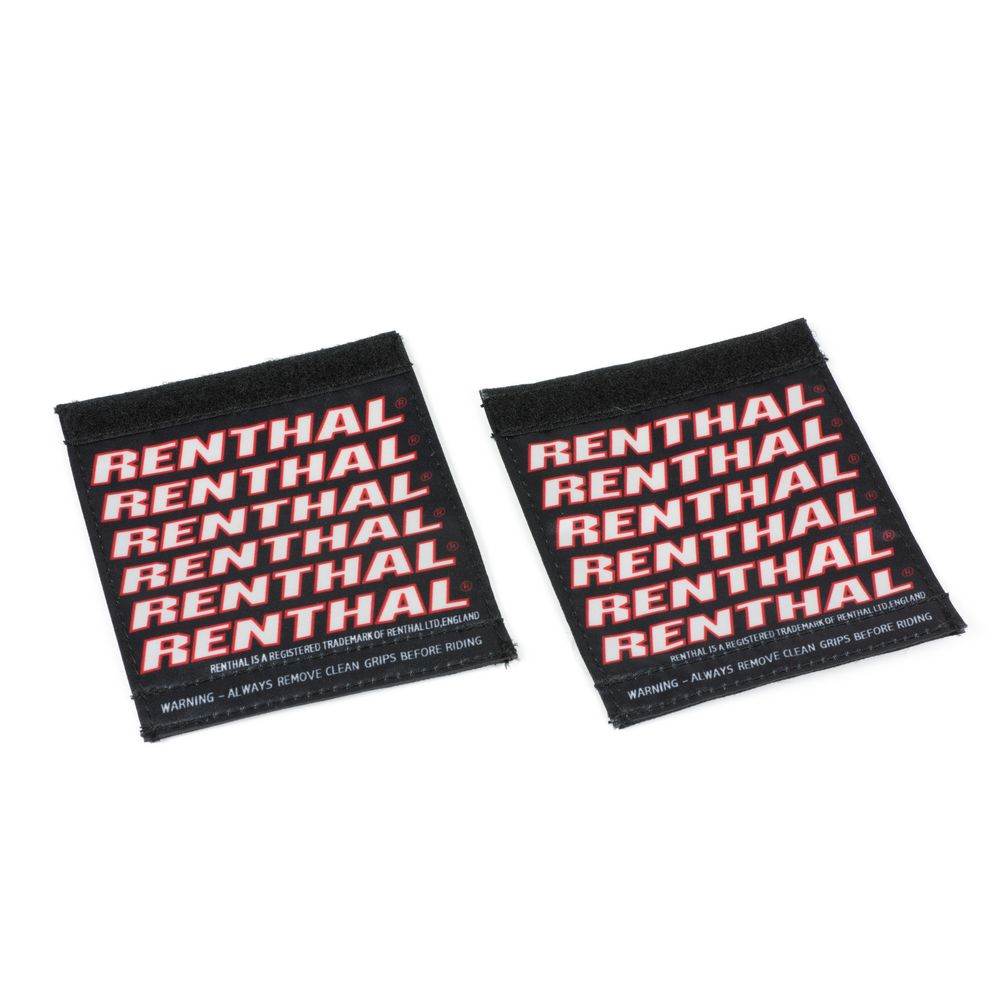 Renthal Grip Covers - Black-red - Grafite Offroad
