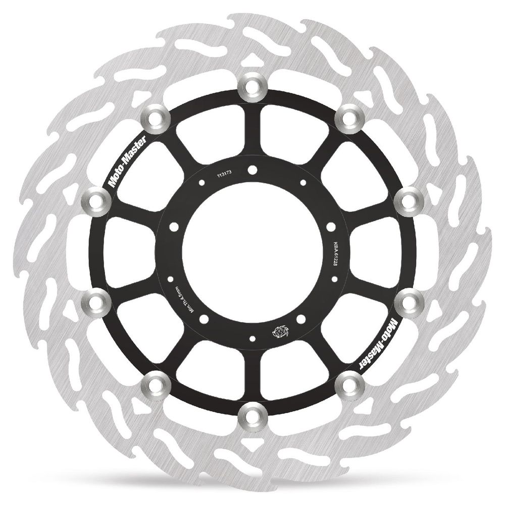 Brake Disc Road Flame - Floating - Front Right - Honda: Vfr1200f / Dct / Parking Brake - Grafite Offroad