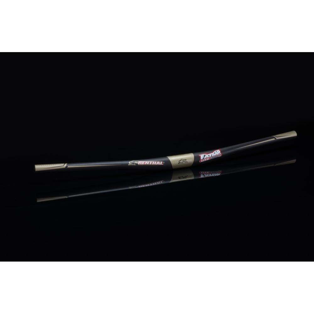 Renthal Handlebar | Fatbar Lite | Carbon 35mm | R: 10mm | Black - Grafite Offroad