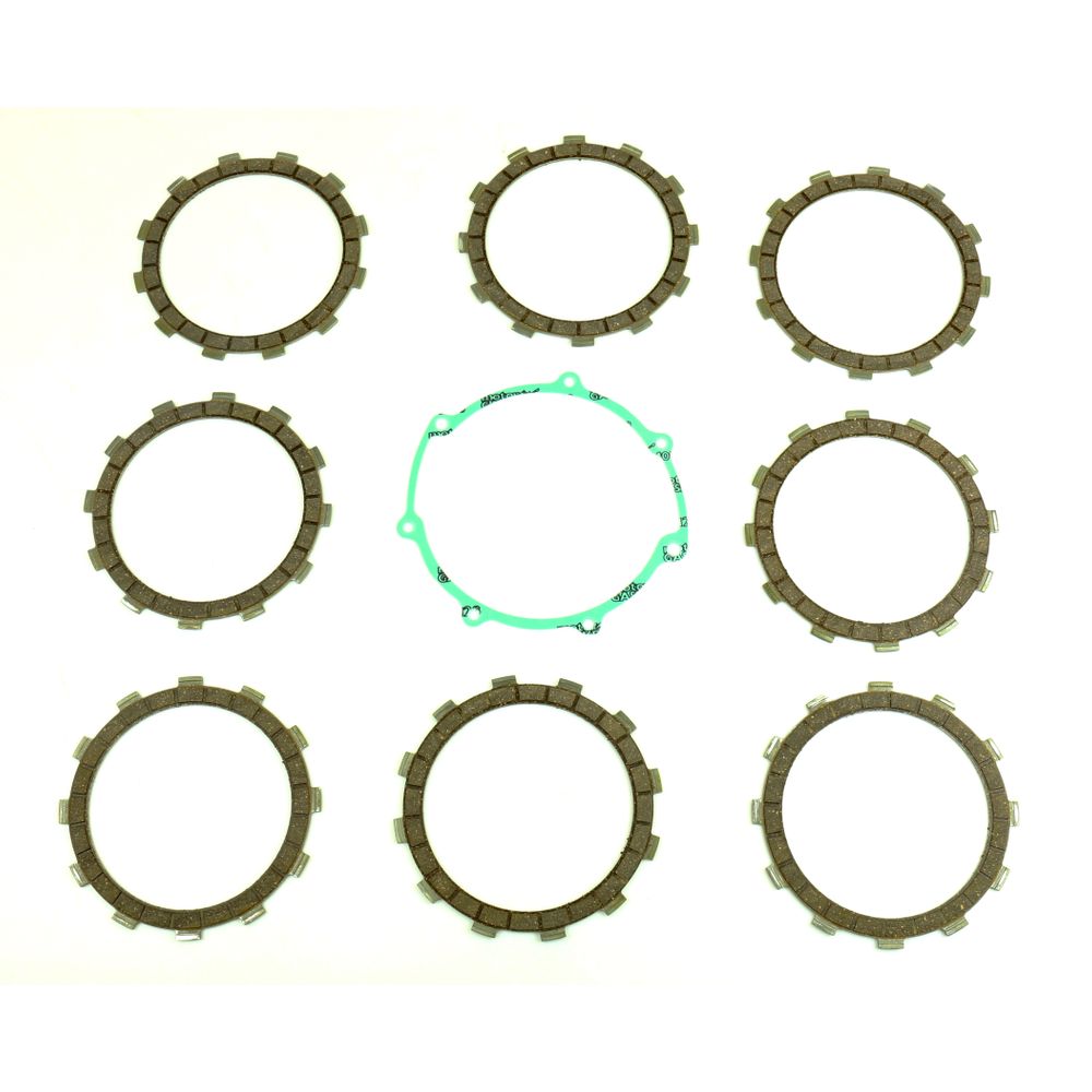 Friction Plates Kit with Clutch Cover Gasket - Grafite Offroad