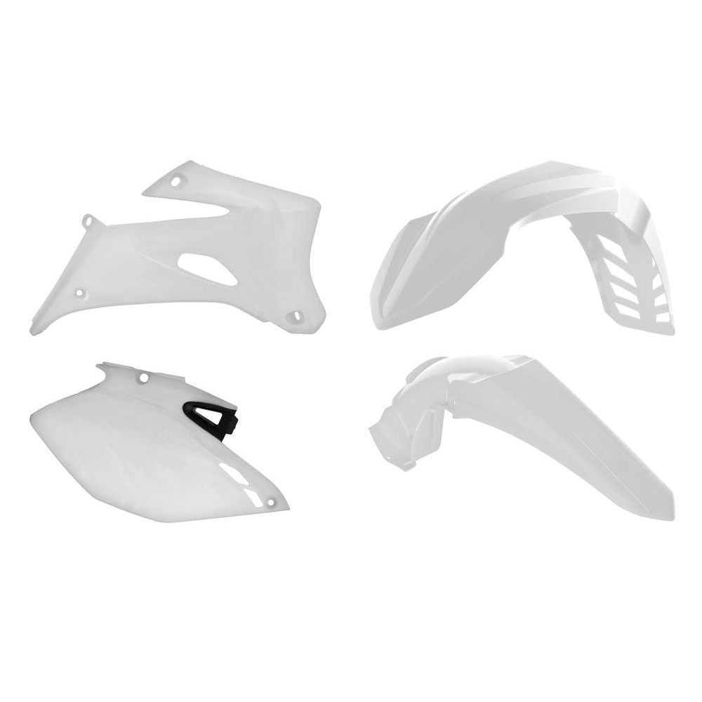 Plastics Kit 4 Pcs Replica Yamaha White - Grafite Offroad