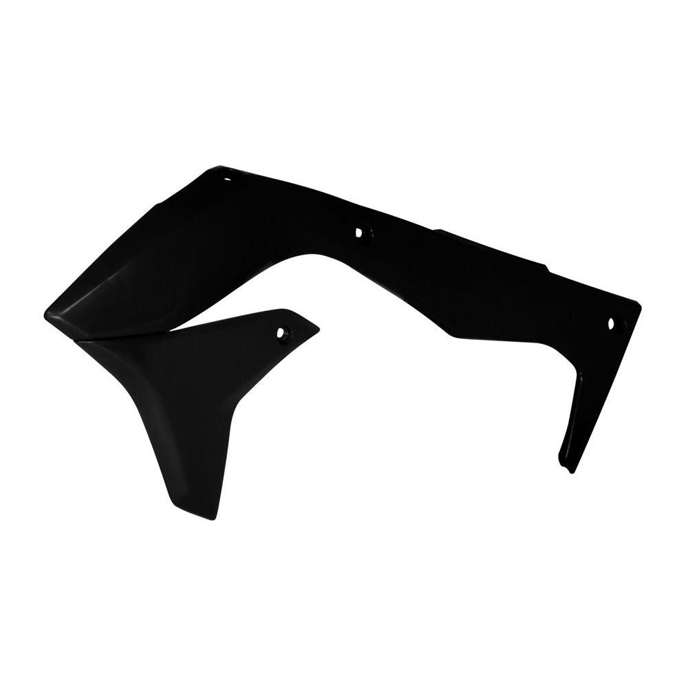 Radiator Scoops Replica Kawasaki Black - Grafite Offroad