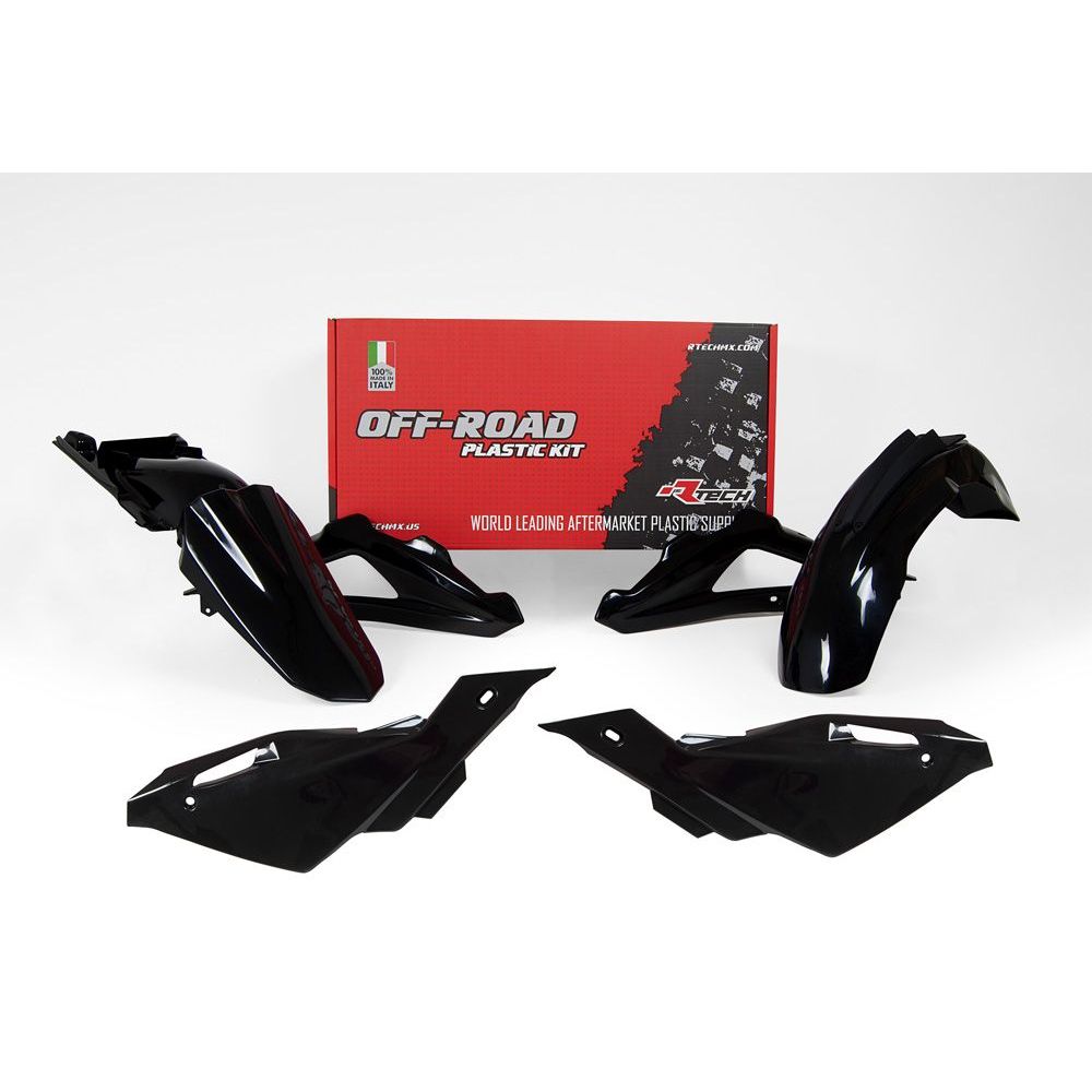Plastics Kit 5 Pcs Black Replica Husqvarna - Grafite Offroad