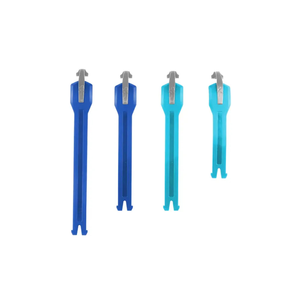 STRAP KIT 4.5/5.5 FLEXLOCK 4-PCS AQUA Leatt