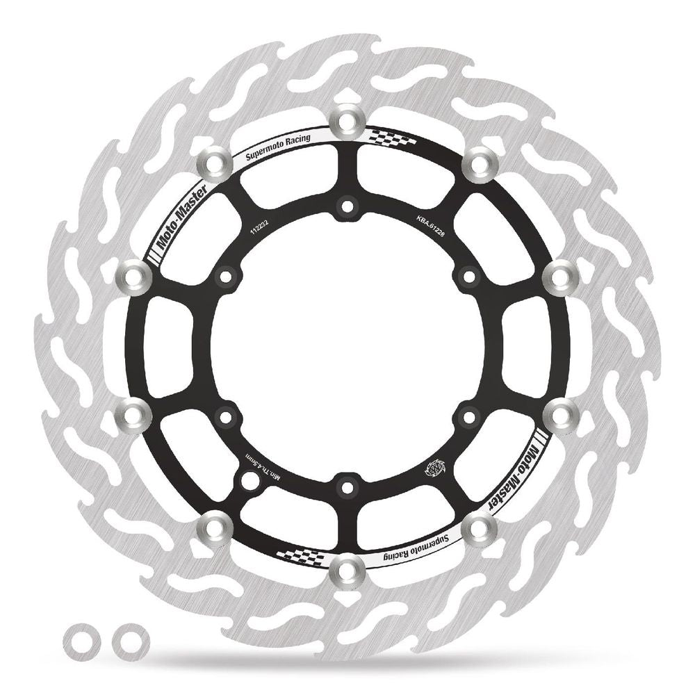 Brake Disc Supermoto Flame Racing - Front - Ktm: 525smr, 560smr (includes Spacers) - Grafite Offroad