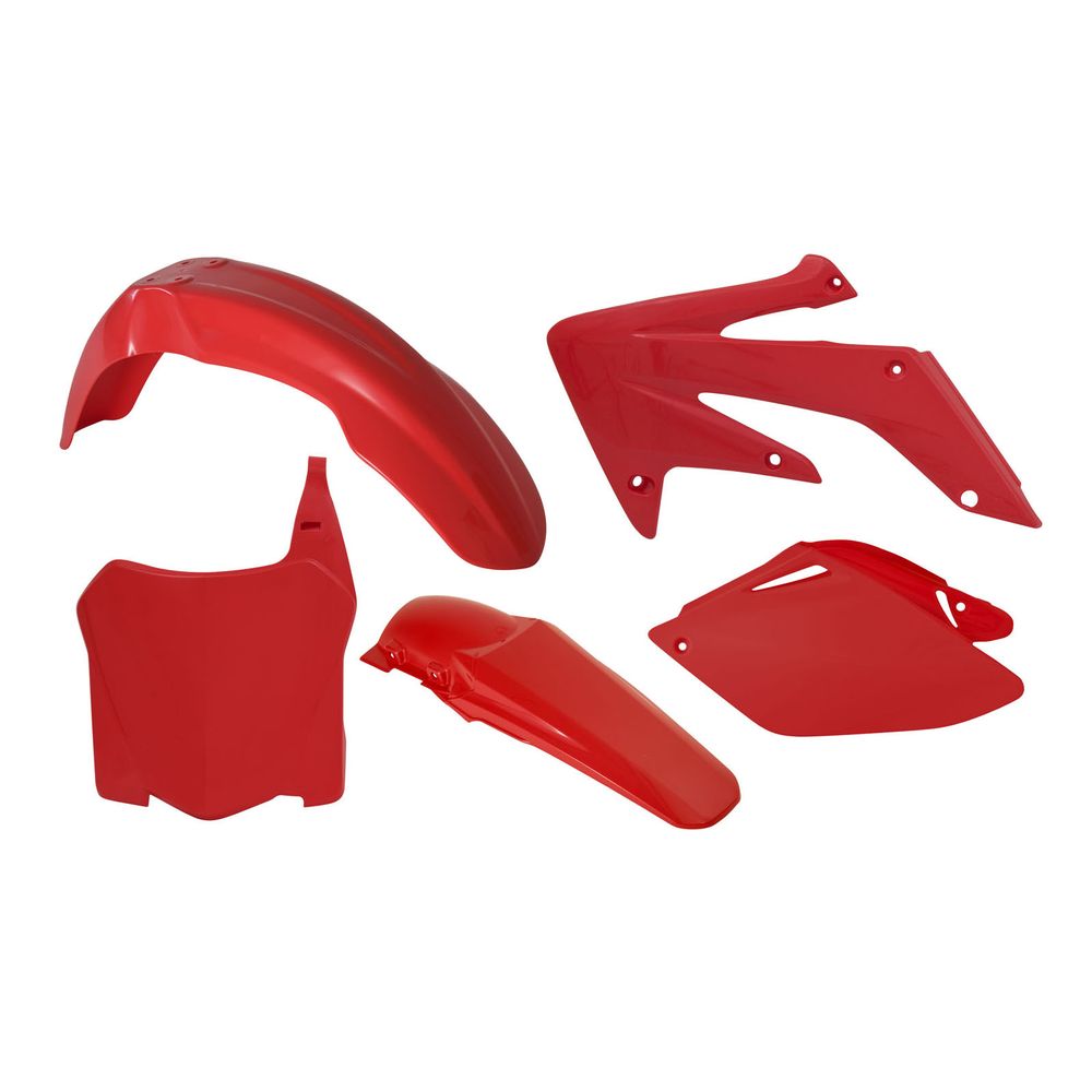 Plastics Kit 5 Pcs Crf Red Replica Honda - Grafite Offroad