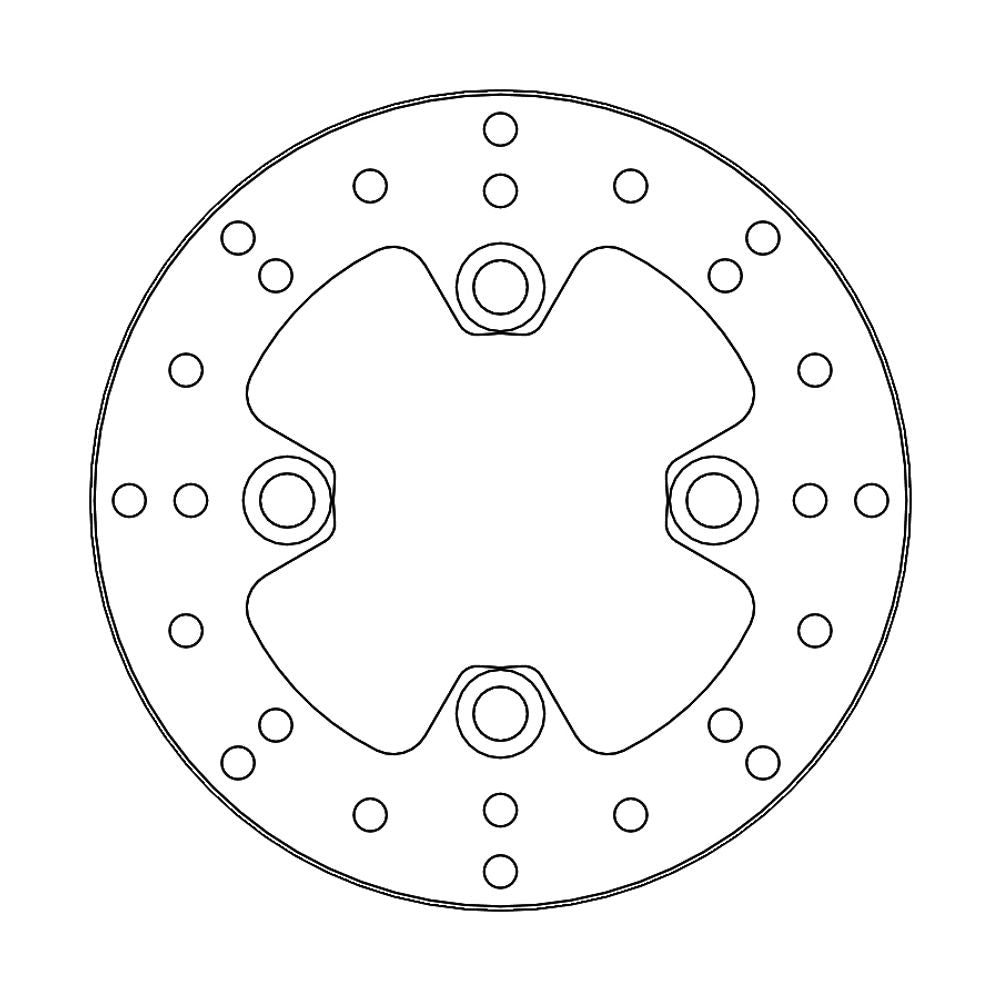 Brake Disc Atv Halo - Front - Kawasaki: Teryx, Teryx4 - Grafite Offroad