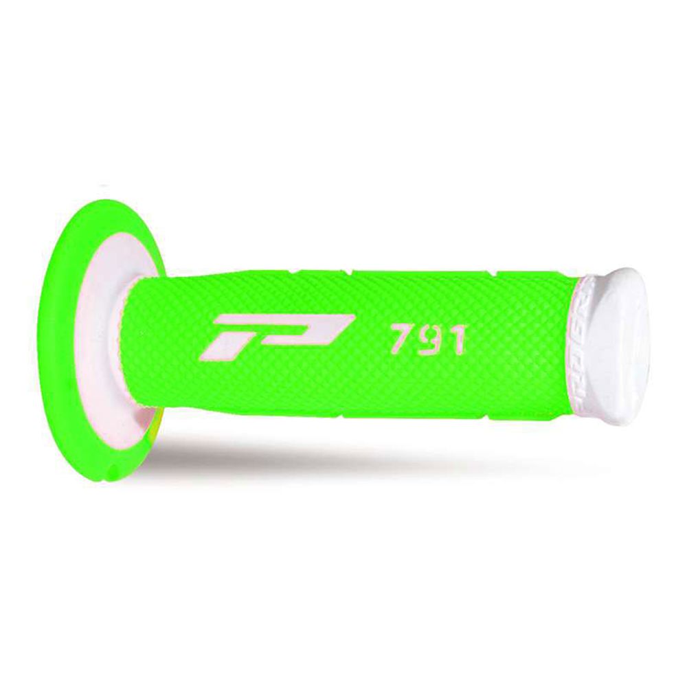 Grips Progrip 788 Mm 22/25 - Double Density - White/fluo Green