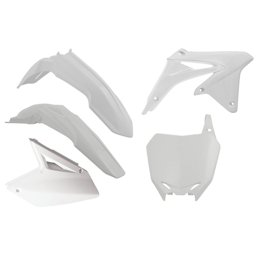 Plastics Kit 5 Pcs White Replica Suzuki - Grafite Offroad
