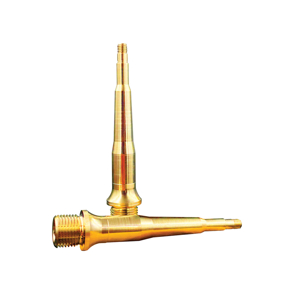 Pedal Spindle Kit - Pair of Replacement Axles for Flat Pedals | Titanium - Grafite Offroad