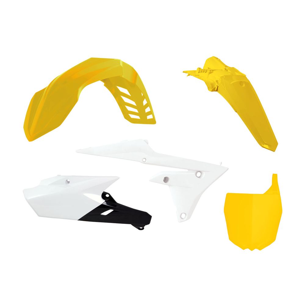 Plastics Kit 5 Pcs (with Front Plate) Yz Yellow Replica Yamaha - Grafite Offroad