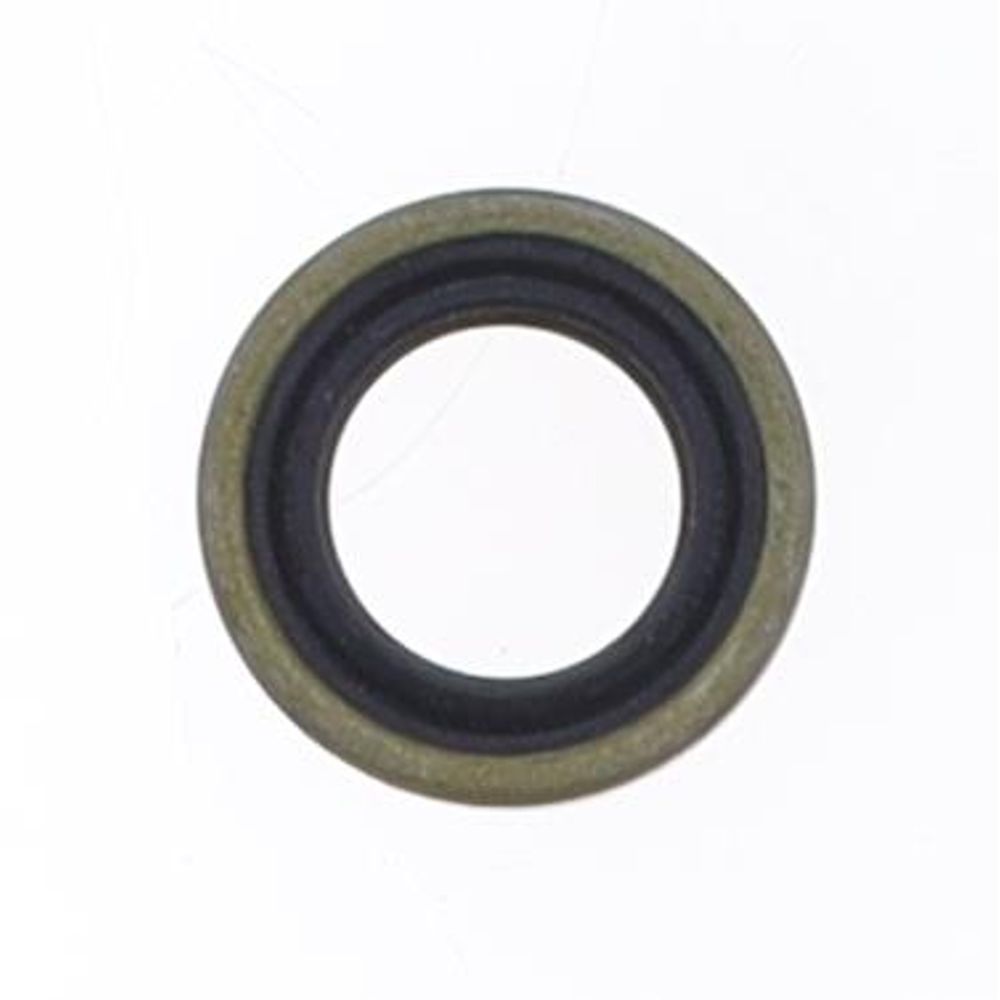 Oil Seal with Metal Exterior 15x24x7 mm in NBR with one Seal-lip, one Dust Lip and Spring - Grafite Offroad