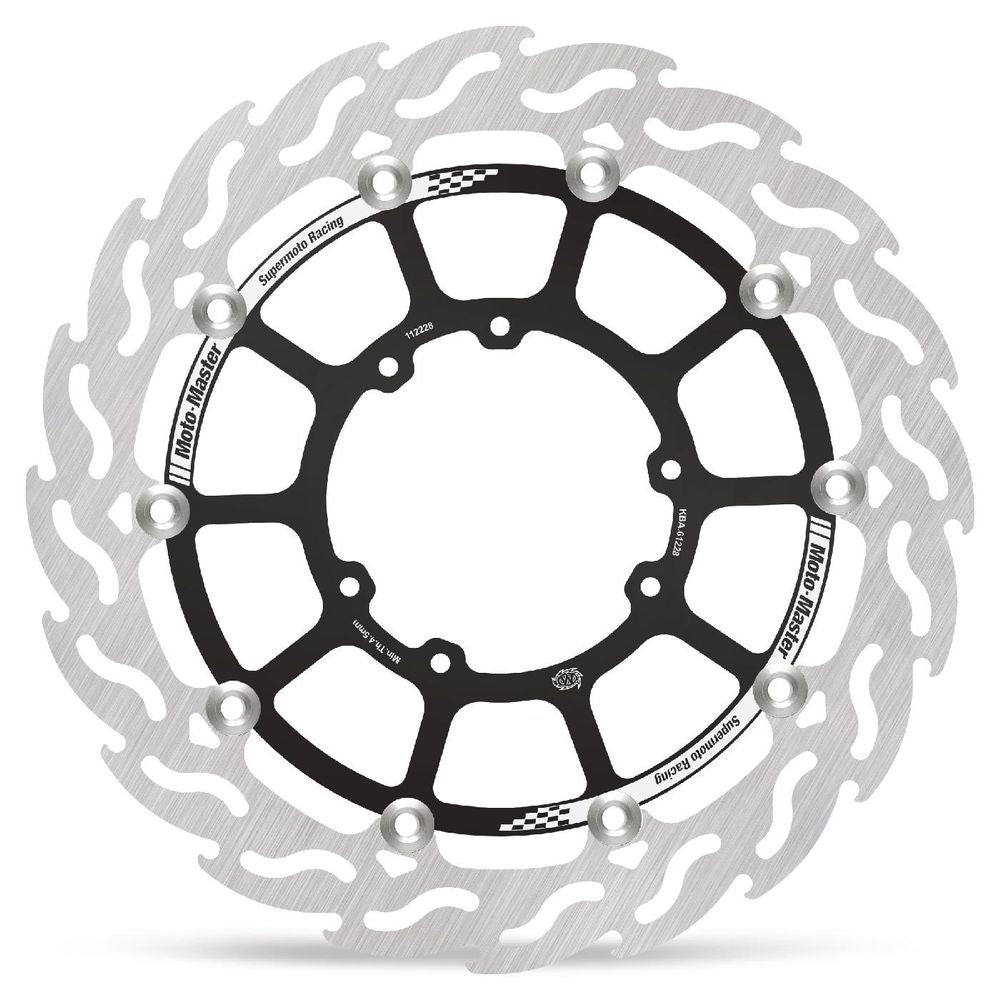 Brake Disc Supermoto D.320mm Flame Racing - Front - Honda: Cr125/250/500, Crf250/450 - Grafite Offroad