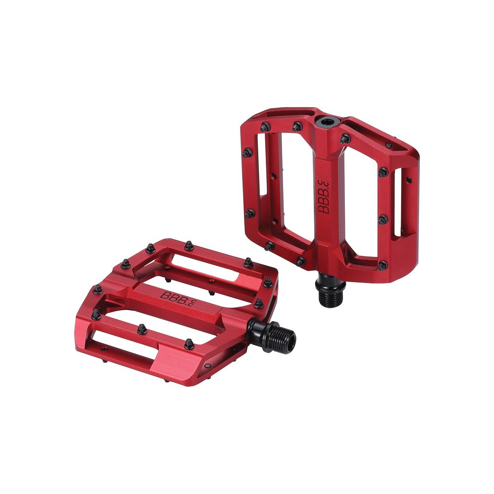 Pedals Enigma | 100 X 100mm | Matt Red - Grafite Offroad