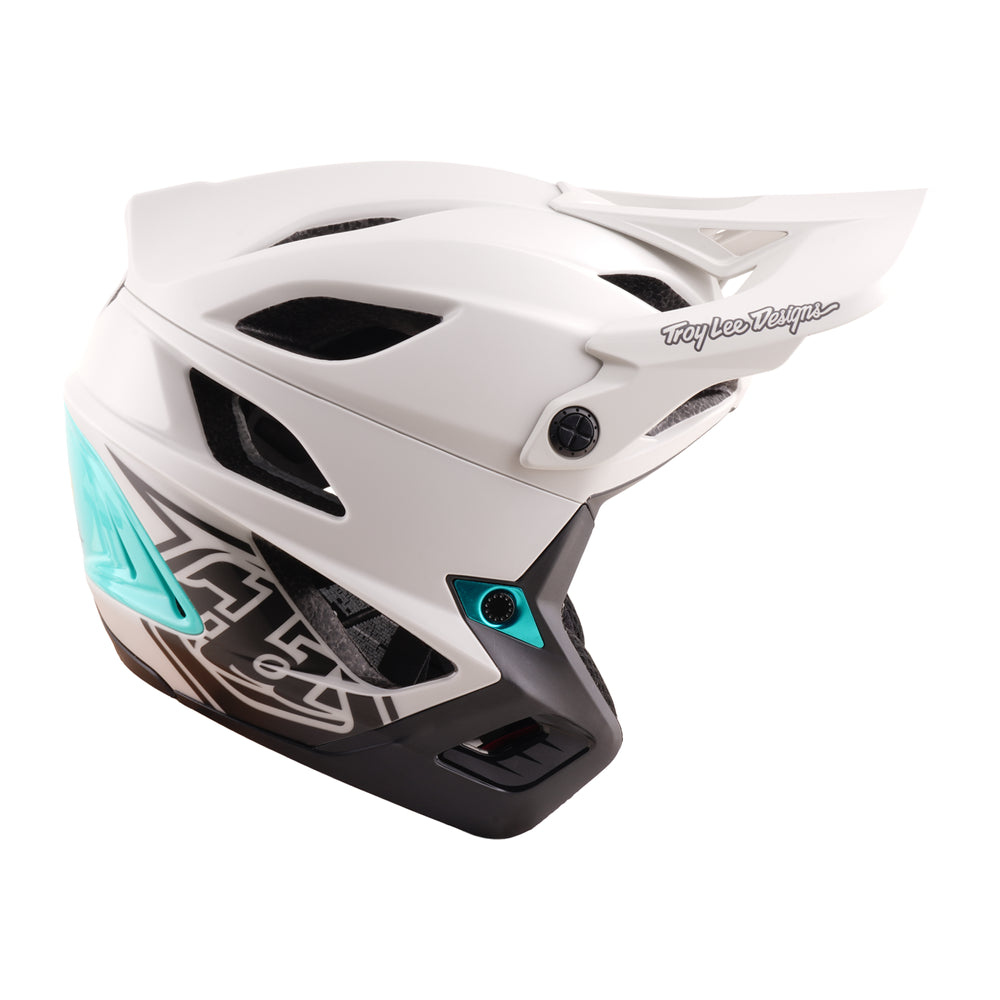 Casco Stage Stunt Drone Pumice / Real Teal XS/SM Troy Lee Designs