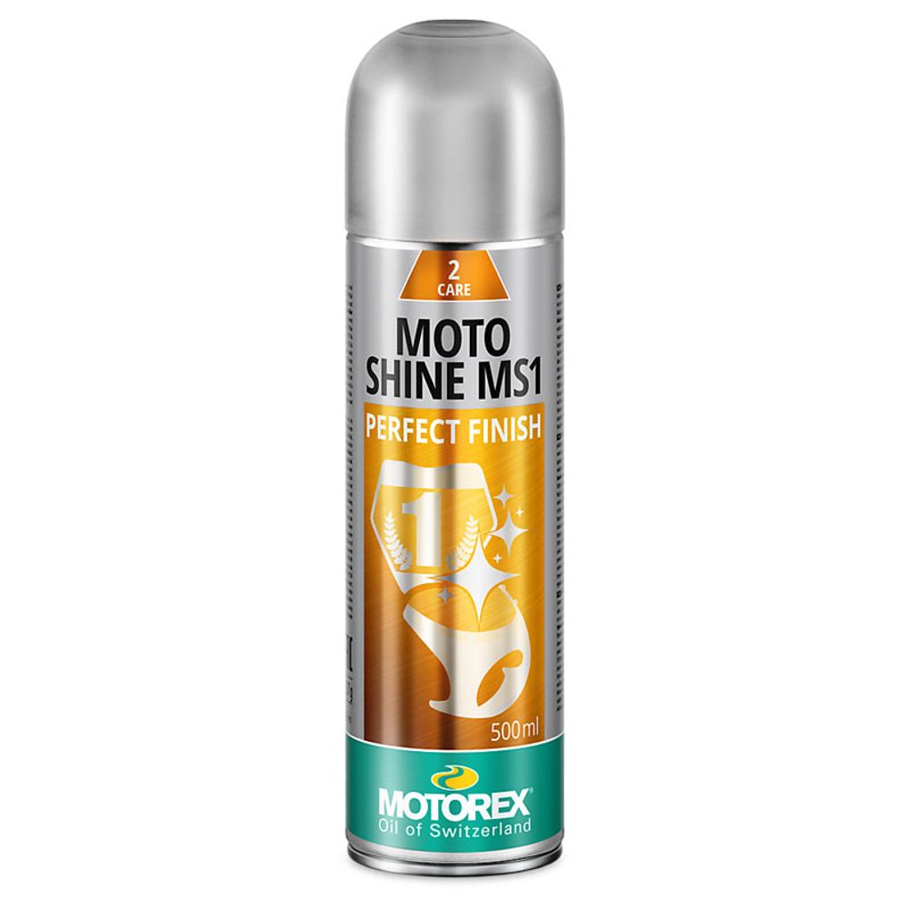 Moto Shine Ms1 Spray 500 Ml New - Grafite Offroad