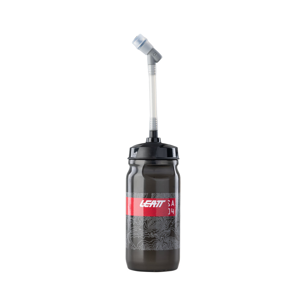 SteadySip Convertible Water Bottle 600ml Smoke Leatt