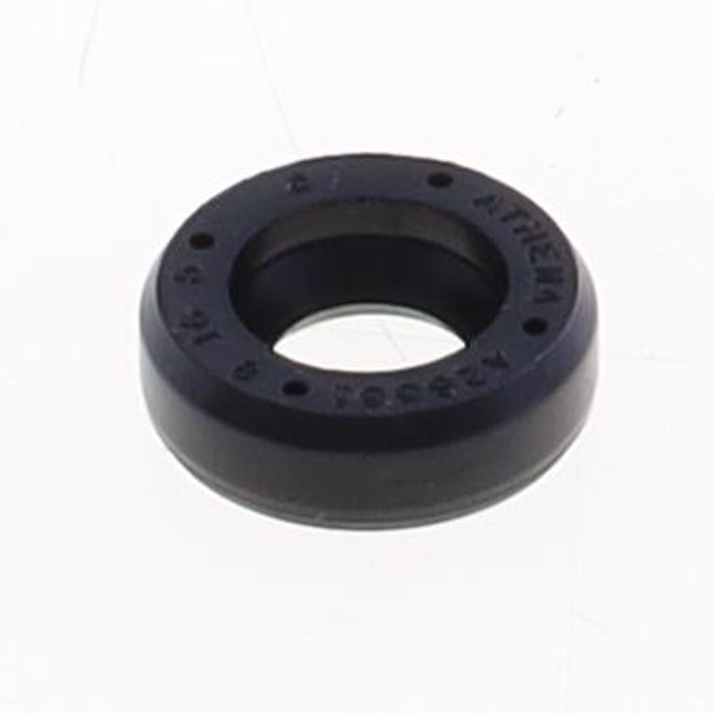 Oil Seal with Rubber Exterior 8x16x5 mm in NBR with one Seal-lip and Spring - Grafite Offroad