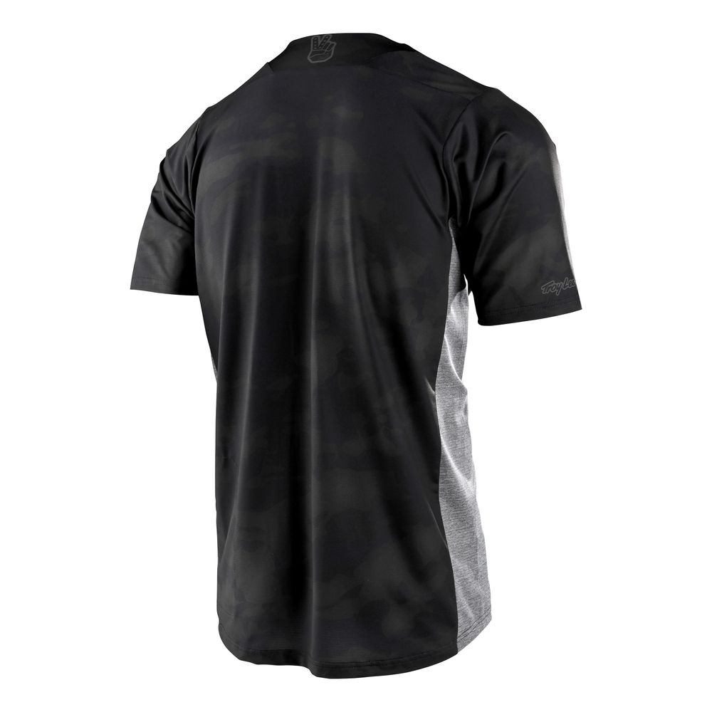 MTB jersey TLD SKYLINE CAMBER CAMO HEATHER lightweight with short sleeves