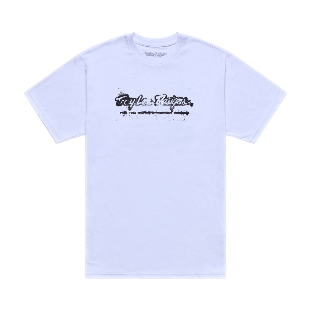 Short Sleeve Tee - Repeat - White|2x Troy Lee Designs