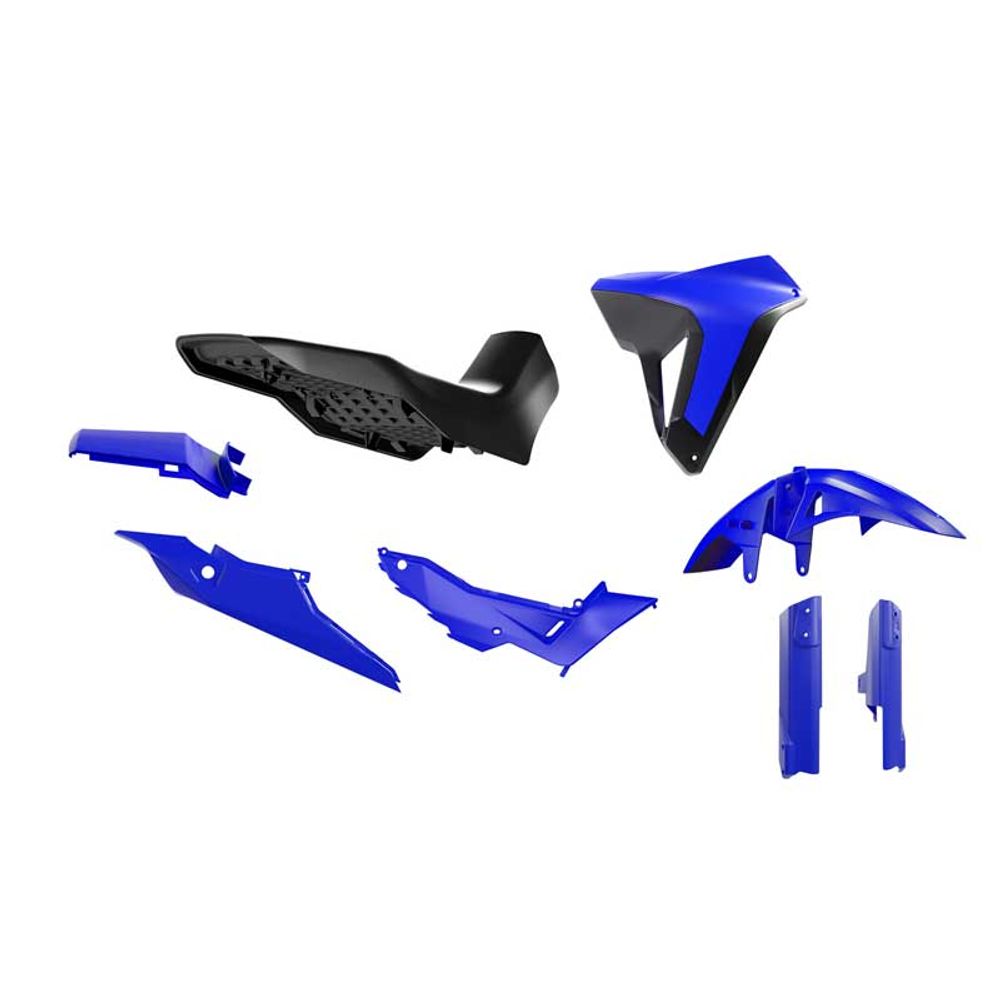 Kit Plastiche 7pz Honda Transalp Revolution Blu