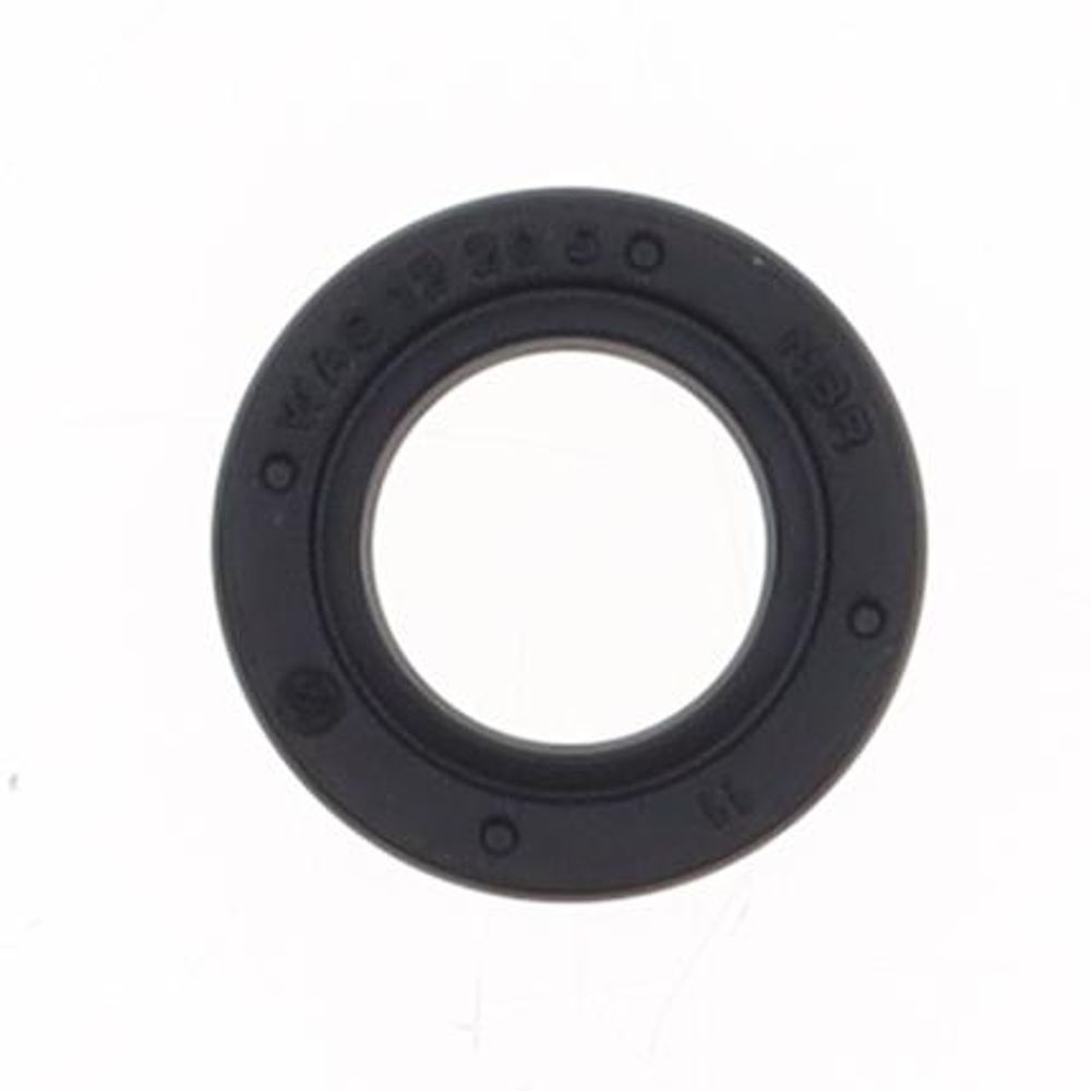 Oil Seal with Rubber Exterior 12x20x5 mm in NBR with one Seal-lip, one Dust Lip and Spring - Grafite Offroad