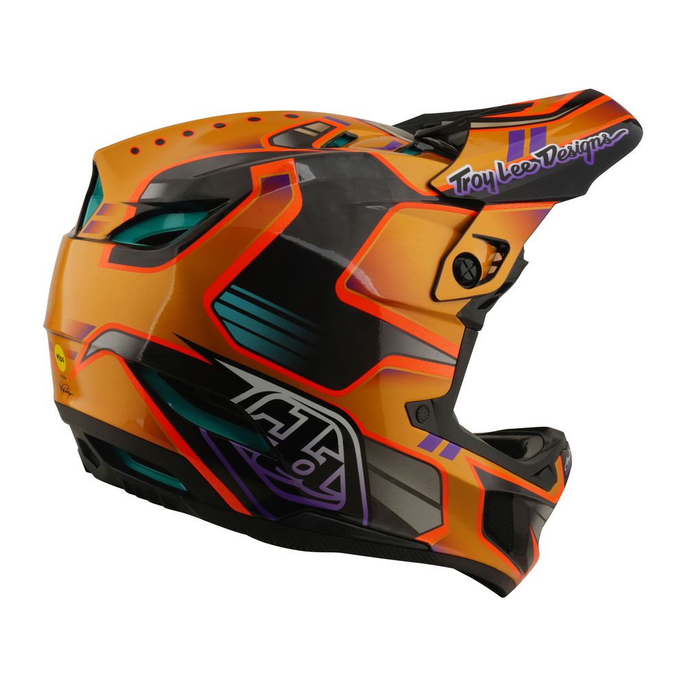 D4 Carbon MTB Helmet Troy Lee Designs