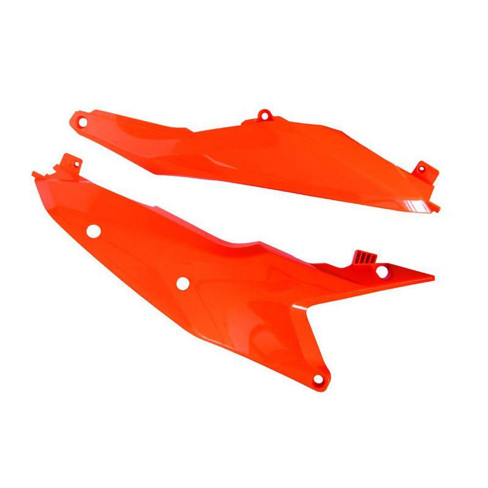 Side Panels Orange Replica Ktm - Grafite Offroad