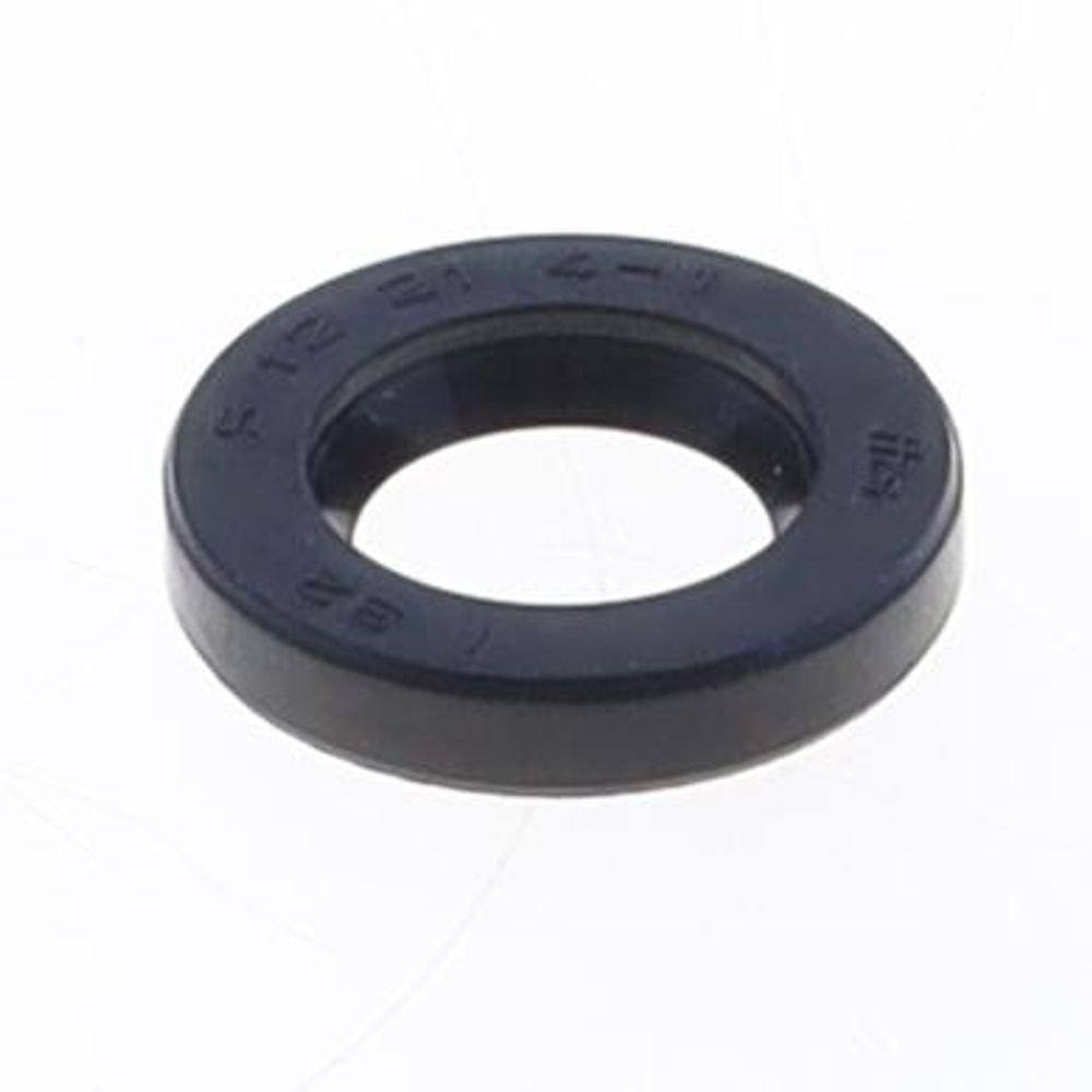 Oil Seal with Rubber Exterior 12x21x4 mm in NBR with one Seal-lip and Spring - Grafite Offroad