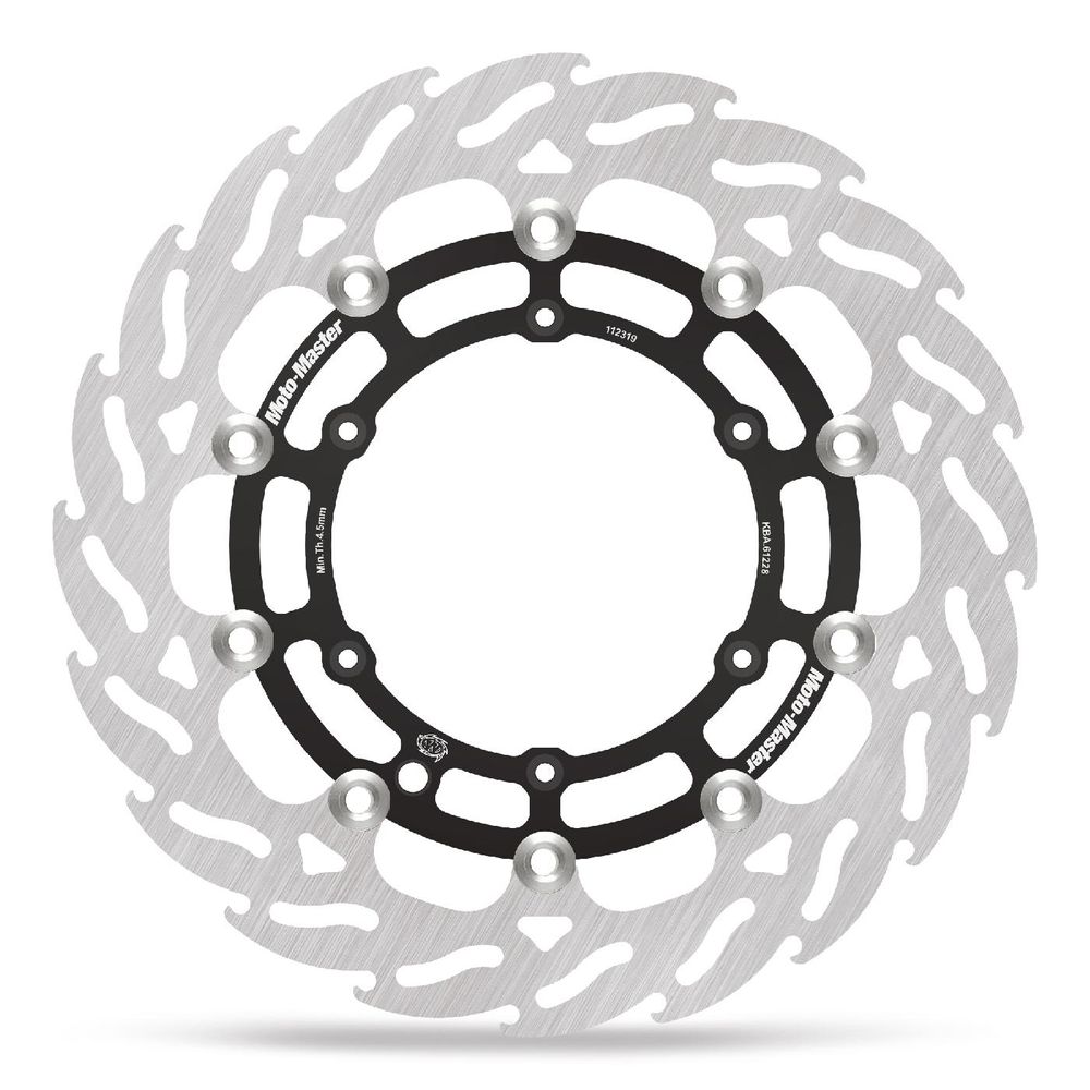 Brake Disc Road Flame - Floating - Front - Ktm: Smr, Husqvarna: Fs (for 16.5 Inch Wheels) - Grafite Offroad