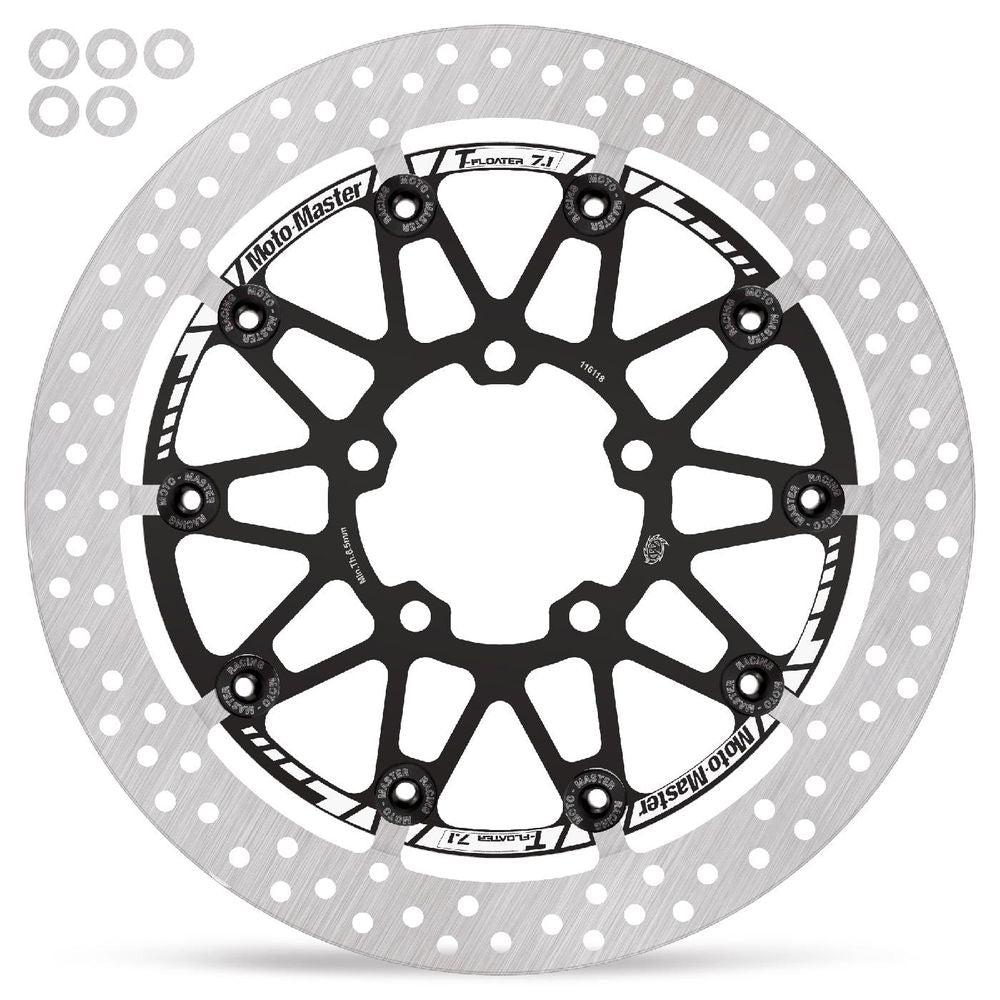 Brake Disc Road Prof. Halo - Floating - Front - Kawasaki Zx-10r Ninja, Abs (t-floater 330x7.1x30mm) - Grafite Offroad