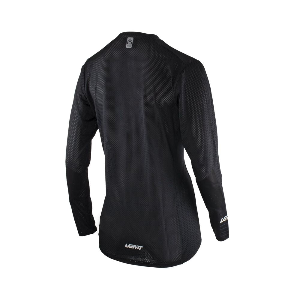MTB Jersey Gravity 4.0 with long sleeve and reinforced elbow for women - Grafite Offroad
