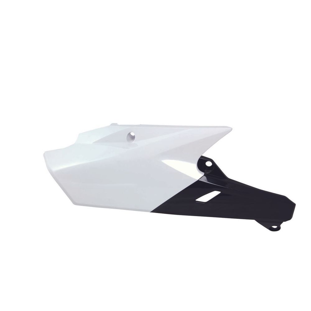 Side Panels White-black Replica Yamaha - Grafite Offroad