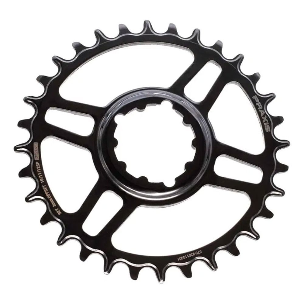 Mtb Chainring - Narrow Wide - 30t - Direct Mount (3 Bolts) - Steel - 1x 10/11/12sp | 0mm Offset - Grafite Offroad