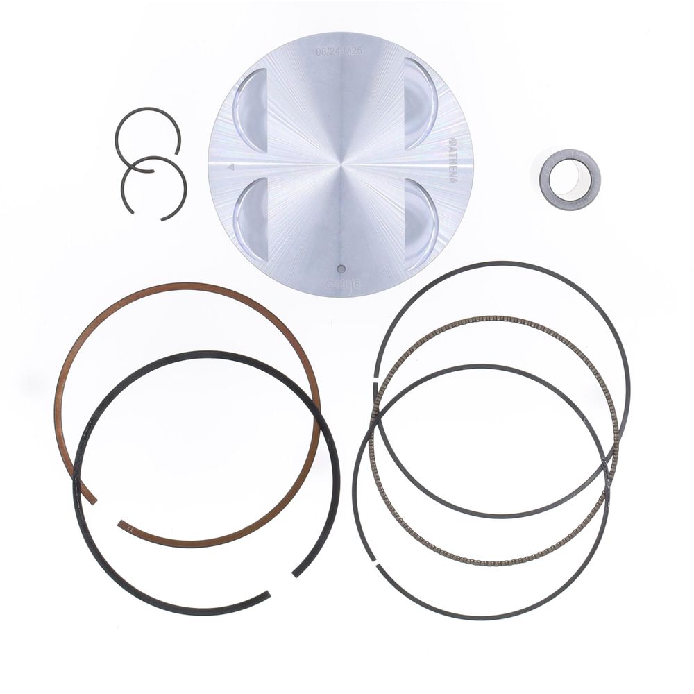 4T Forged Piston Ø 99,2 mm for Athena and OE Cylinder - Grafite Offroad