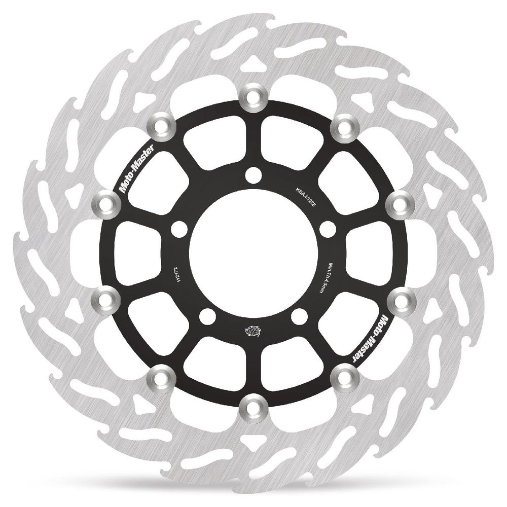 Brake Disc Road Flame - Floating - Front Left - Triumph: Daytona 675 Abs - Grafite Offroad